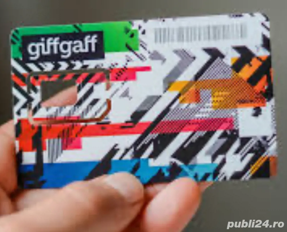 Vând cartele SIM noi sigilate Anglia UK