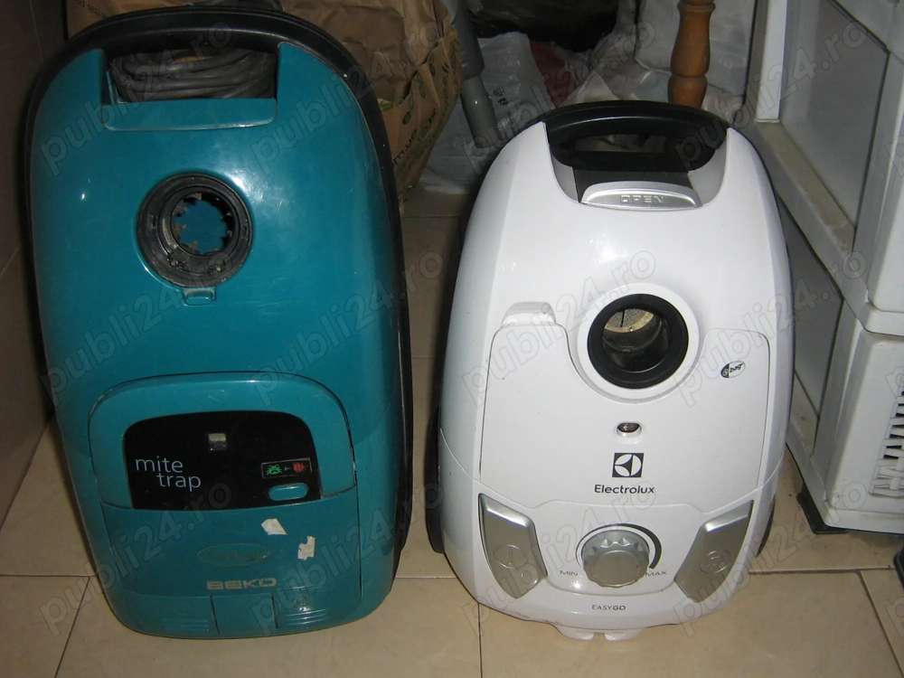 Aspiratoare cu sac,Beko si Electrolux,si unul auto mic