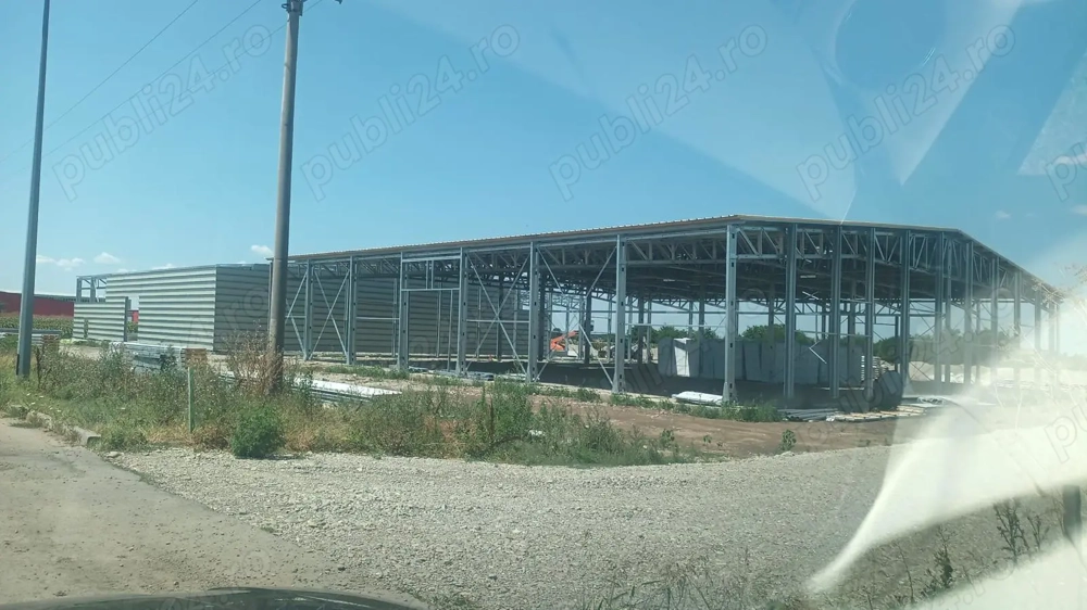 Teren Intravilan locatie ideala langa Autostrada pentru hale industriale, servicii comerciale