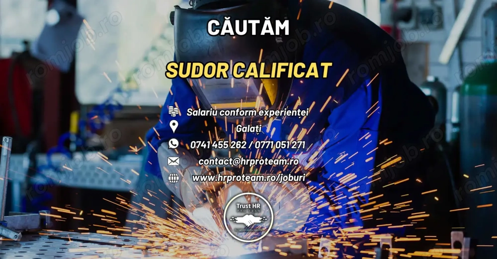 Cautam sudor - confectii metalice sisteme de ridicare - Galati Cautam sudor - confectii metalice sisteme de ridicare - Galati
