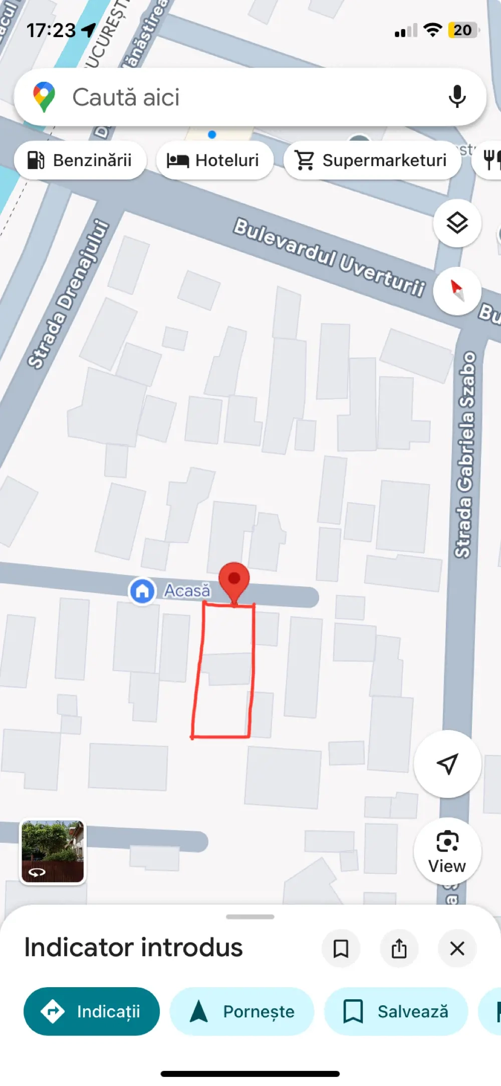 Proprietar, vând teren de 250 mp cu casă locuibilă în Sector 6   Militari-UVERTURII