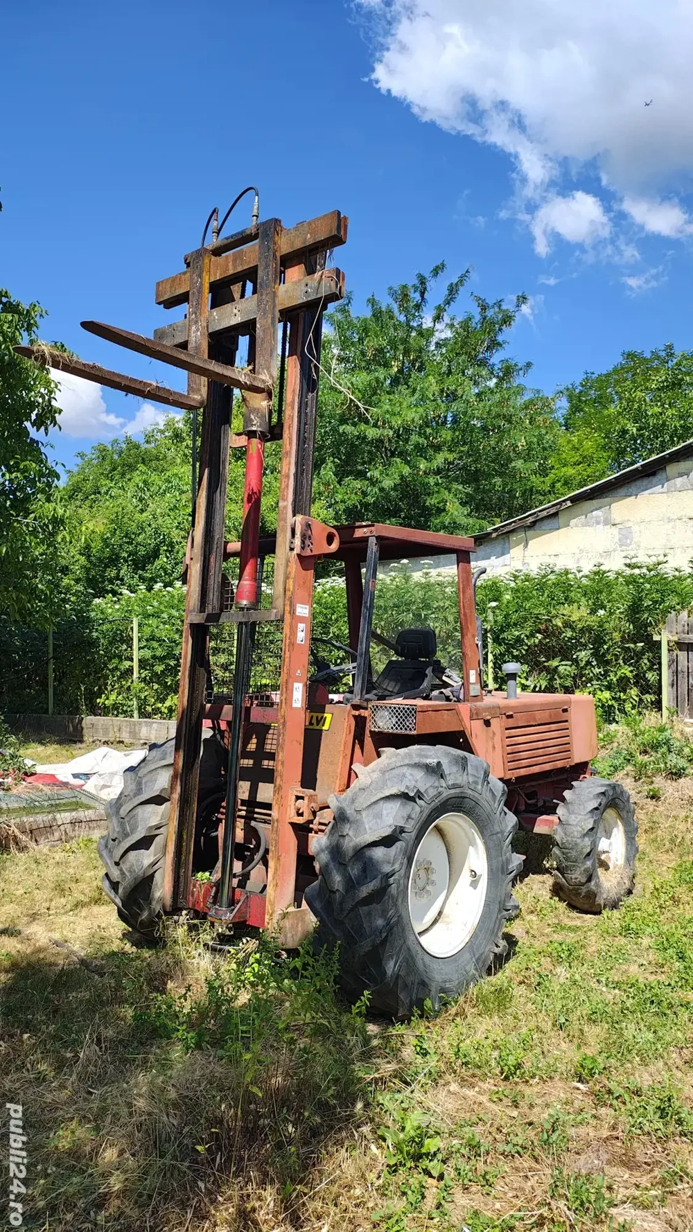 Stivuitor teren accidentat Manitou