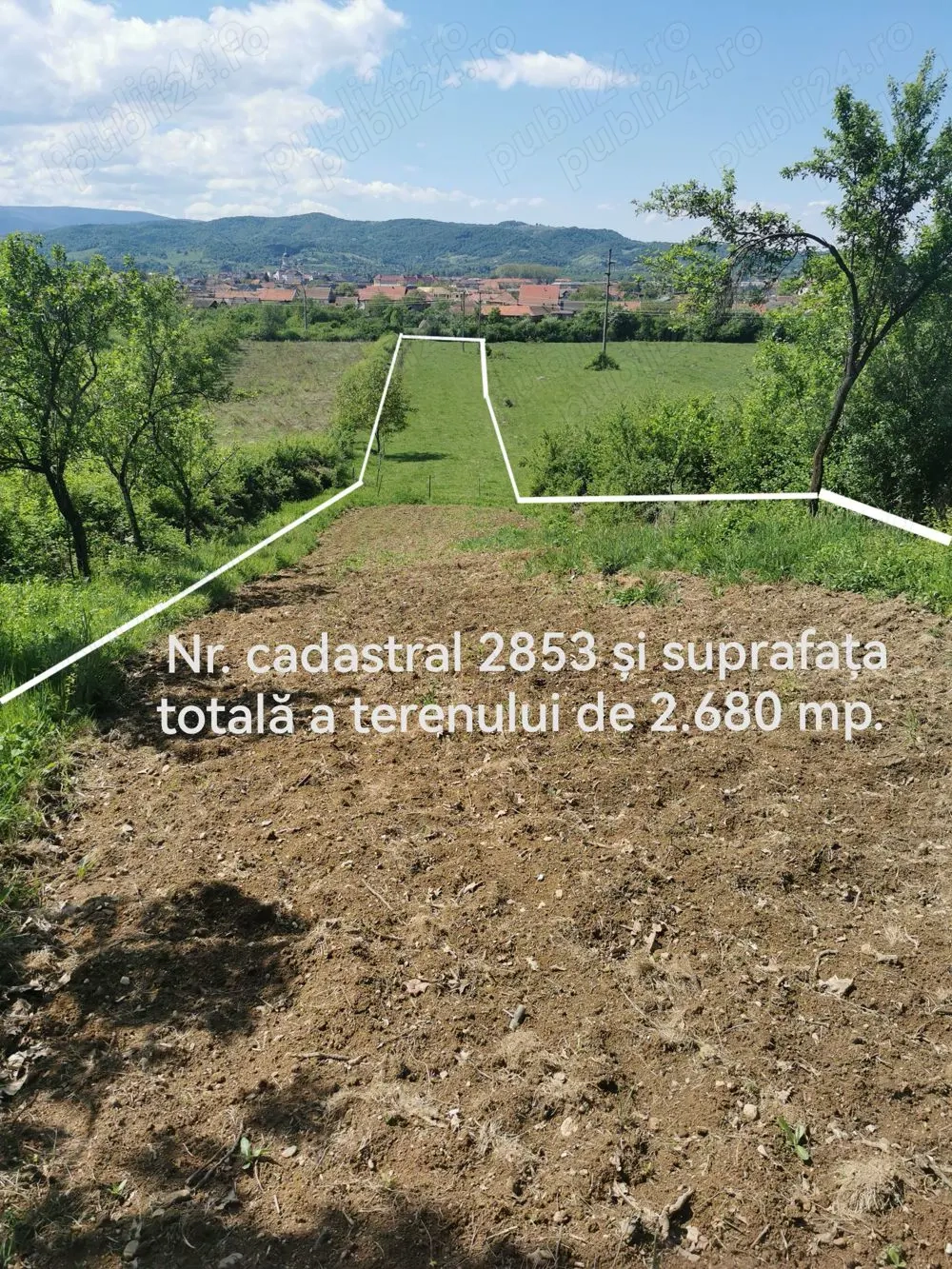 Teren de vanzare 2680 mp, Caransebeș - Str. Sarmisegetuza pt construcție case de vacanță, ecologice