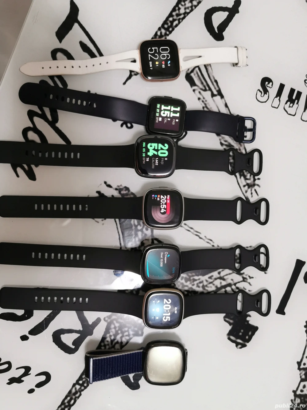 Vând Smartwatch Fitbit Versa 1234 și Sense 