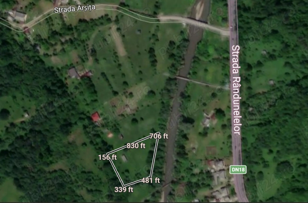 Teren 4300mp, CF, Radeasa, Viseu de Sus