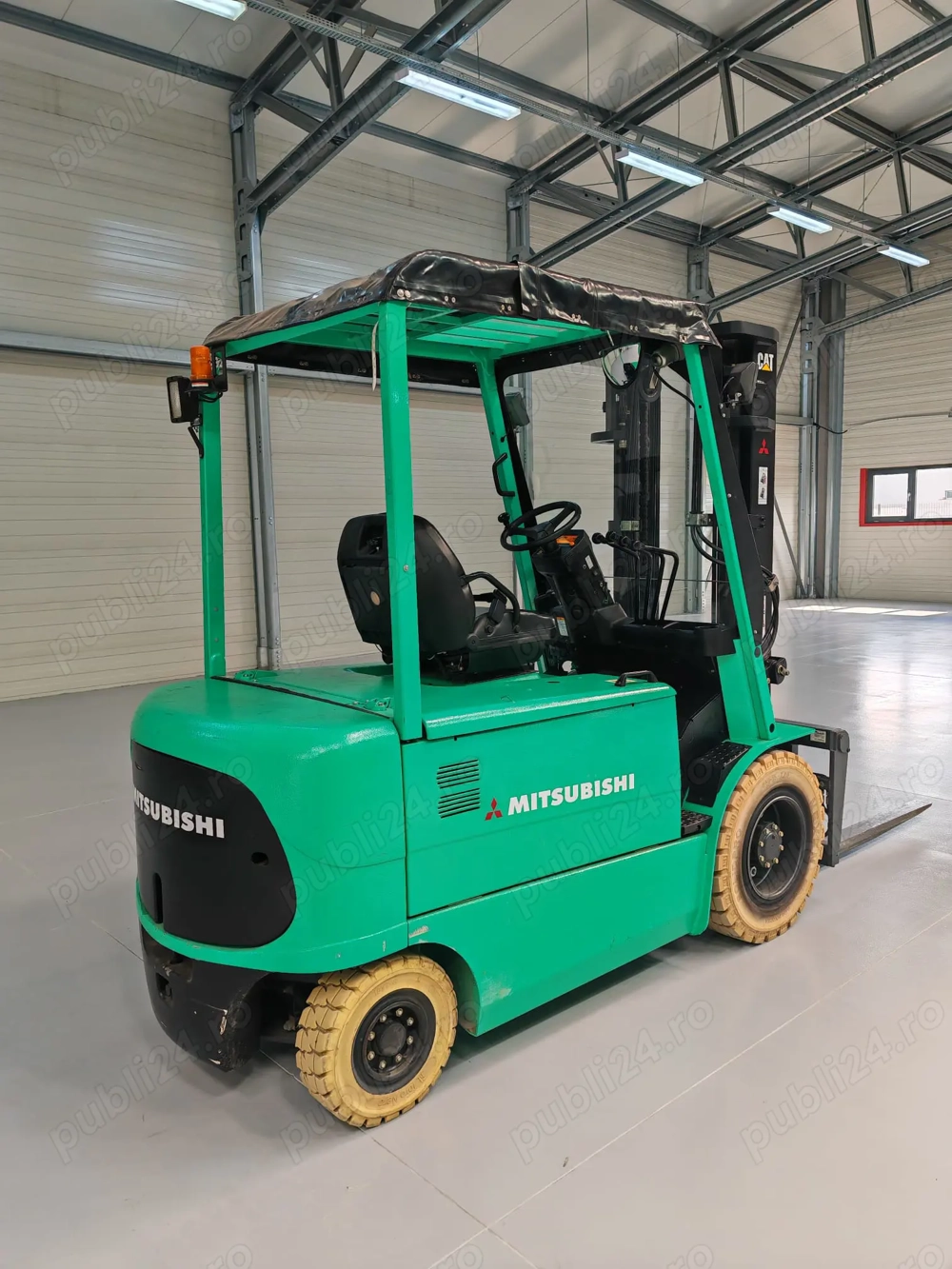 Stivuitor electric Mitsubishi cu 4 roți, 3500 kg, translație !