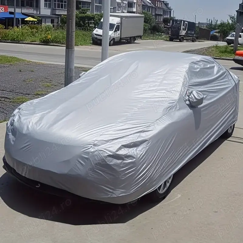 Prelata husa auto S M L XXL  Jeep Suv 580x175x120cm Peva impermeabila Protejeaza impotriva soarelui