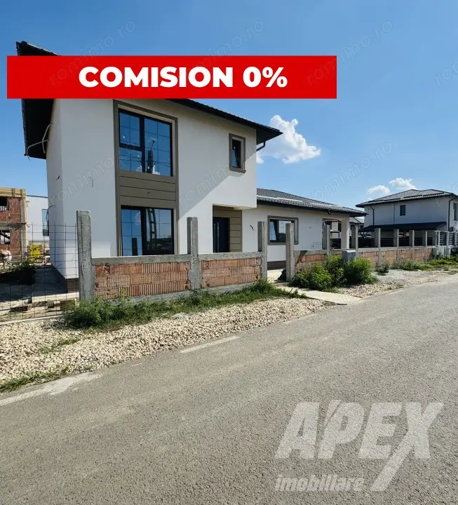 Casa individuala 4 camere | COMISION 0% | Terasa acoperita 23mp | Domnesti