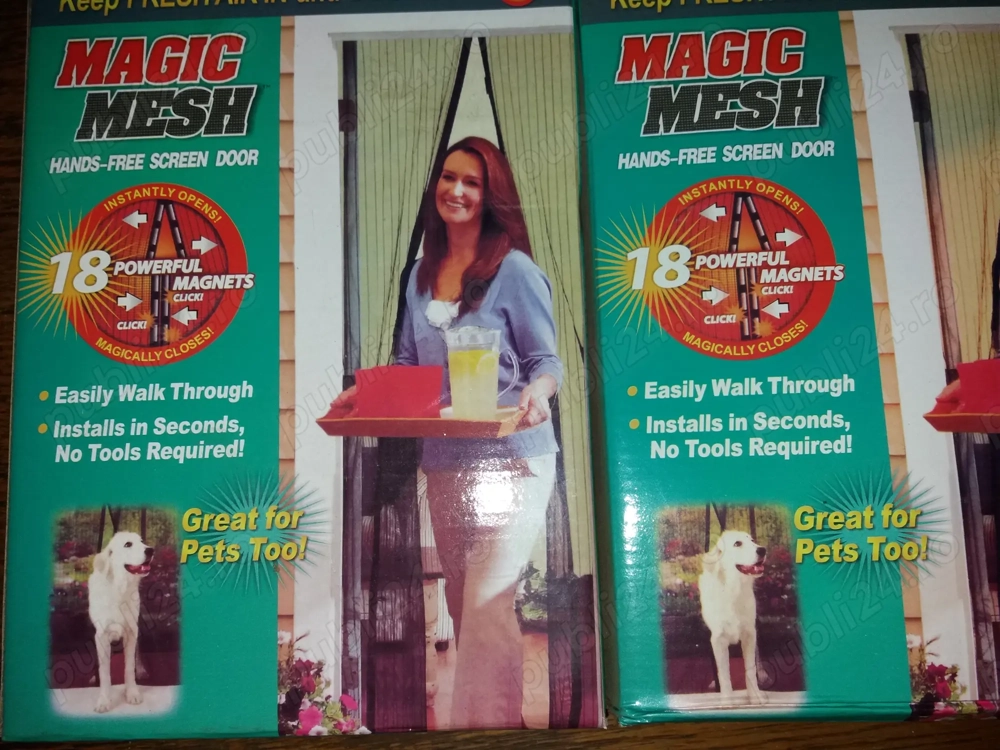 Plasa cu magneti anti tantari insecte 210x100 cm