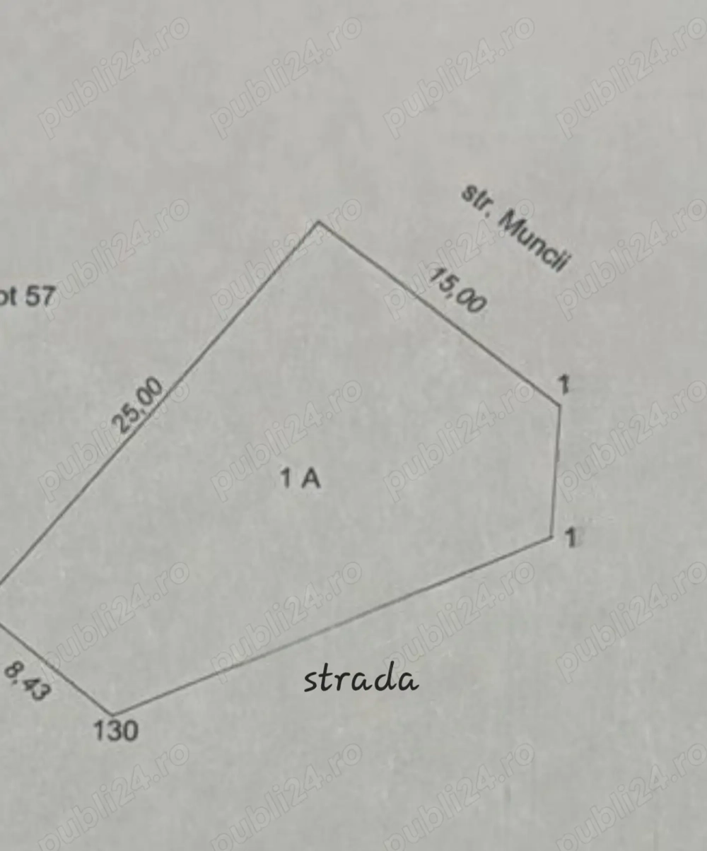 Inchiriez teren intravilan liber