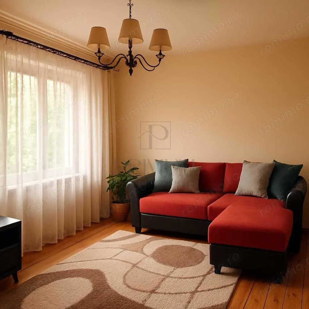 Steaua - 2 Camere - Amenajat - Baie cu geam