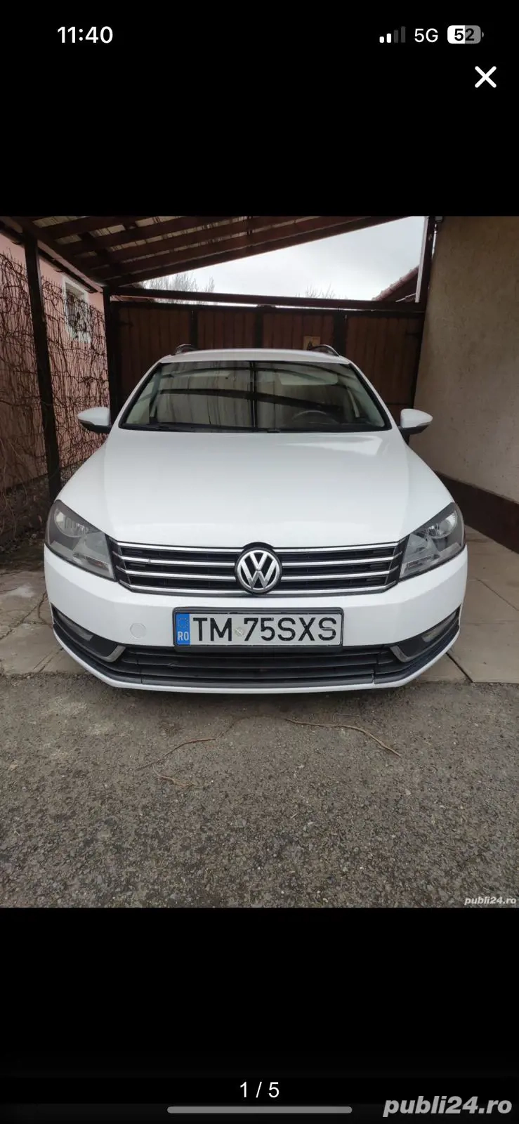 Volkswagen Passat B7 1.4 TSI 150 CP  GPL proprietar SAU schimb cu AUR