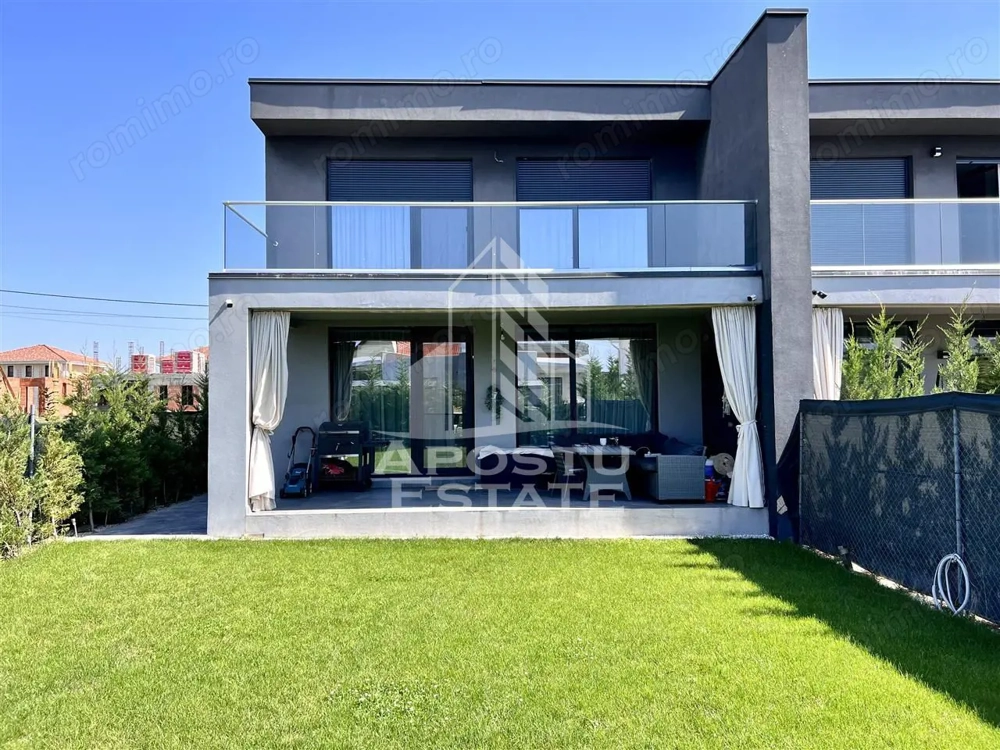 Jumatate de duplex modern, mobilat utilat, Dumbravita