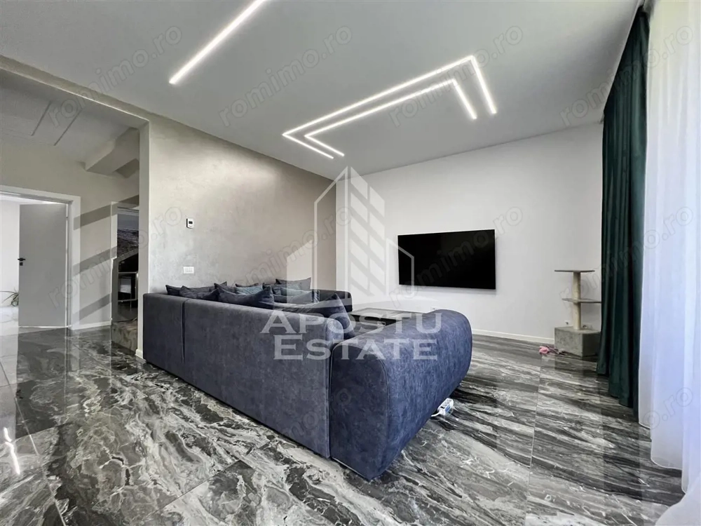 Jumatate de duplex de vanzare, mobilat utilat, Dumbravita, Timis