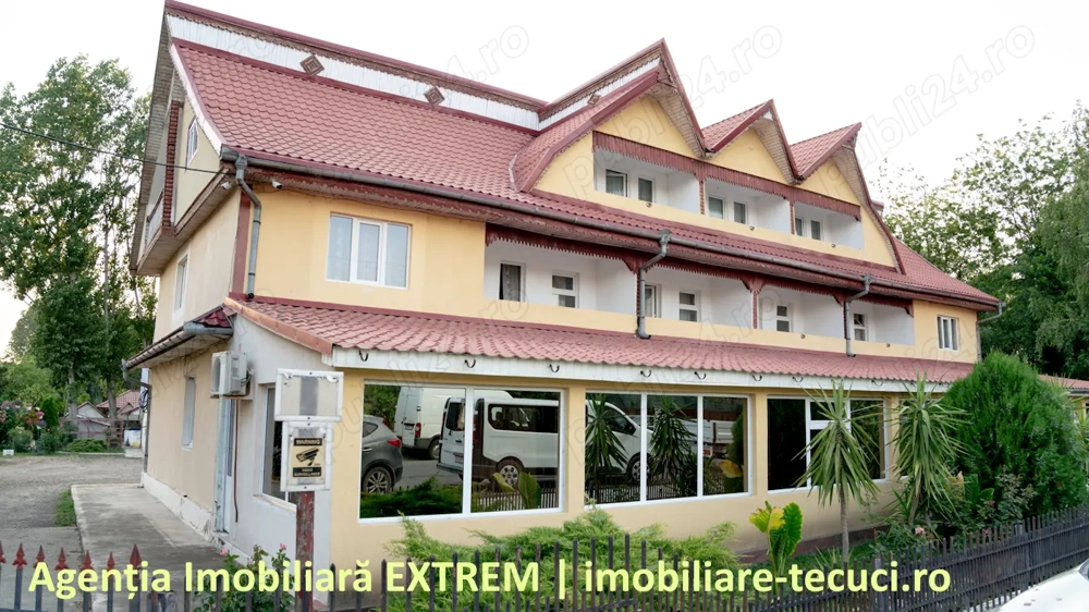 Pensiune, restaurant, bar, iaz, păstrăvărie, la GHIDIGENI, Galaţi