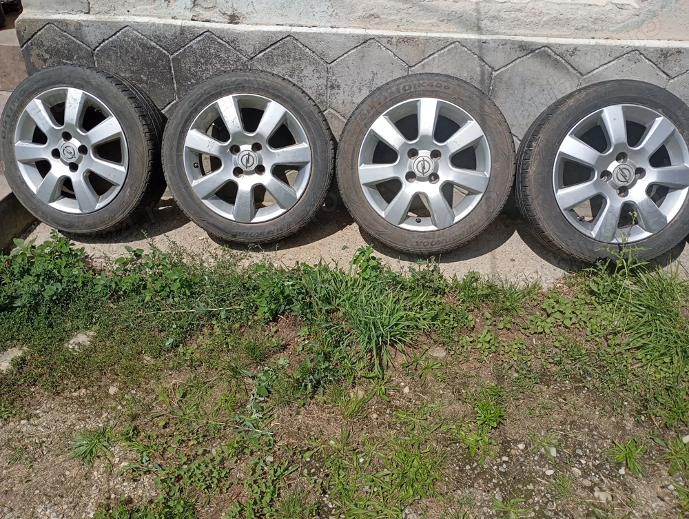 Jante aliaj + cauciucuri 