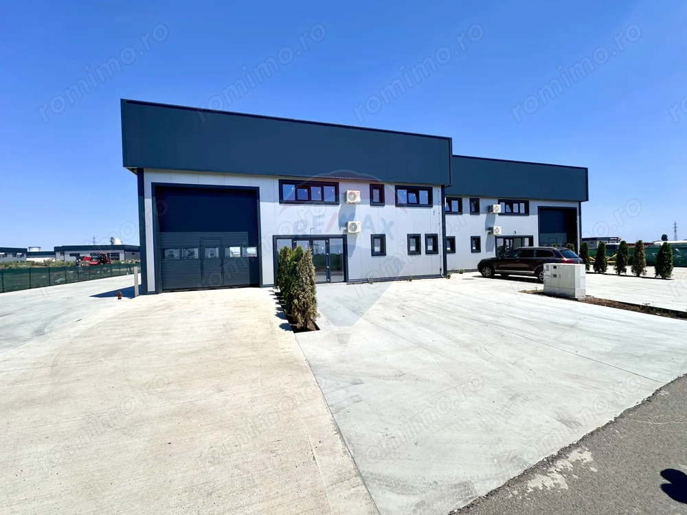 De vanzare -  Hală industrială în Domnești, | Acces rapid la Centura