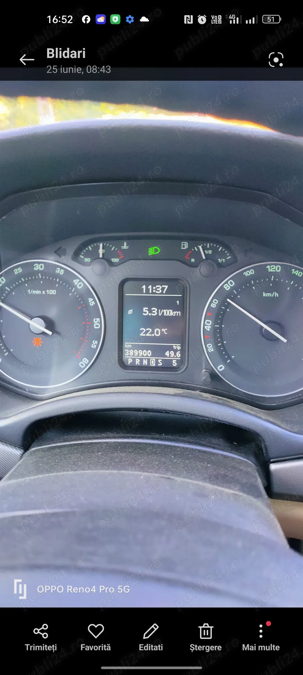 Skoda Octavia 2 2.0 140cp 2008