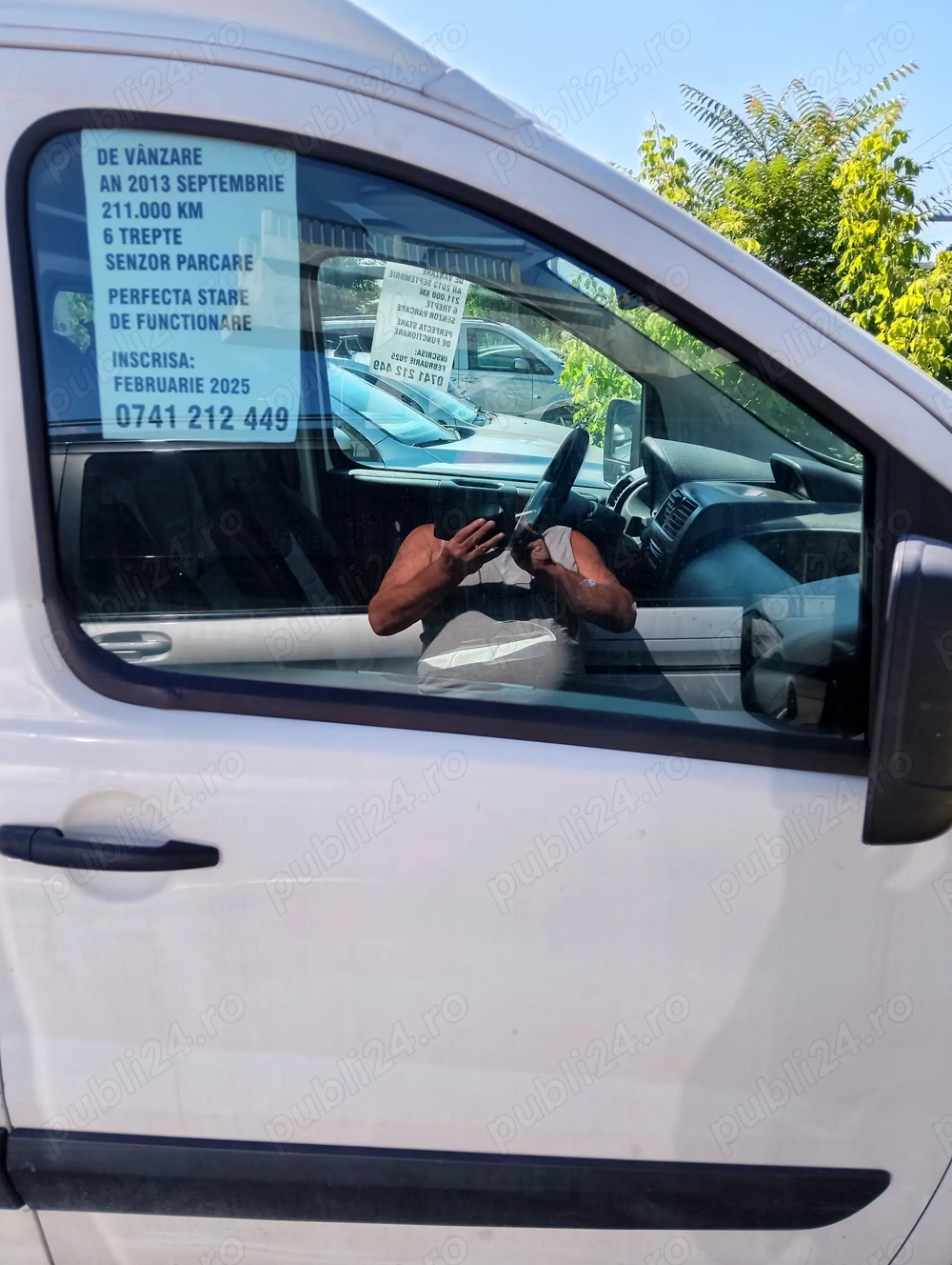 Autofurgoneta Citroen Jumpy 2013 euro5 6 trepte 212000 km perfecta stare funcționare 7000  negociabi