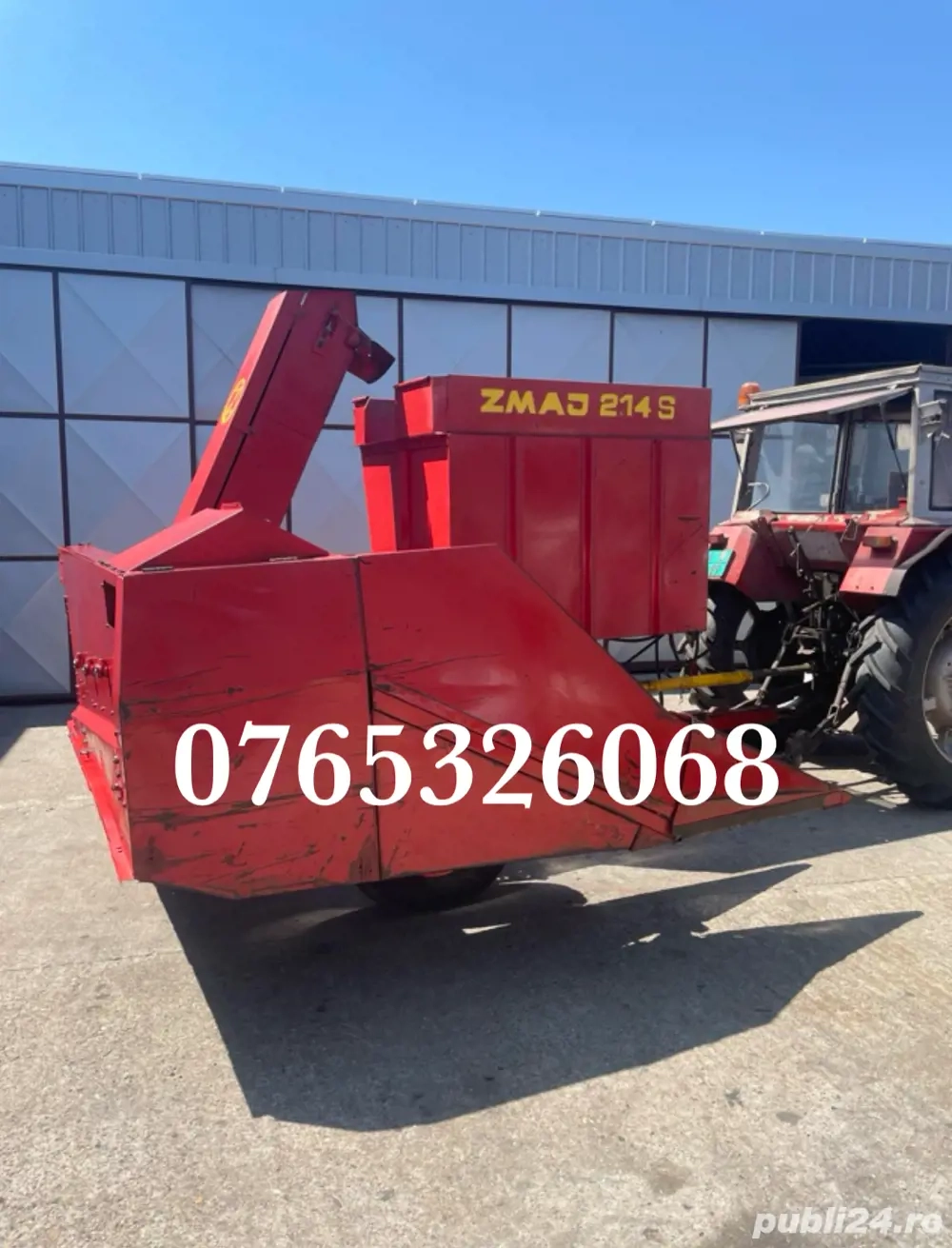 Zmaj 214 S culegatoare de porumb