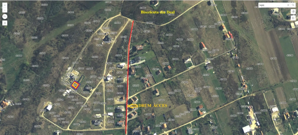 INTRAVILAN pe Dealul Viilor