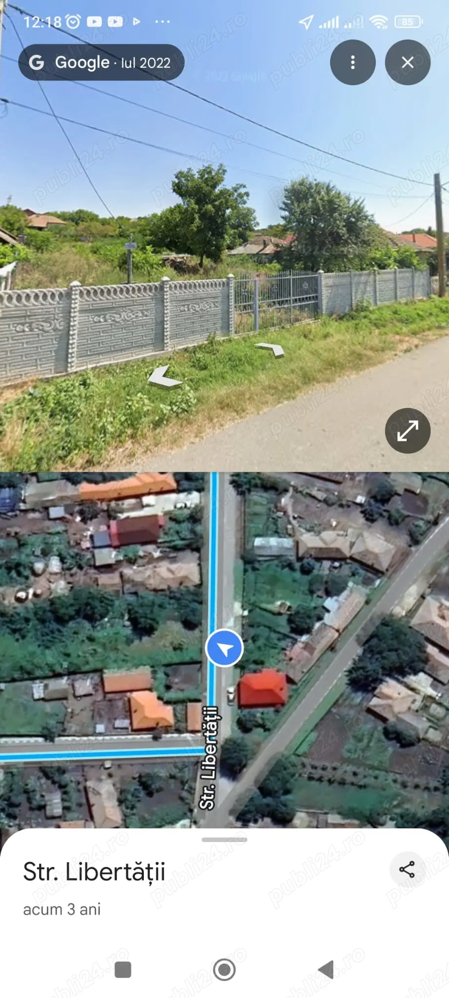 Teren de vanzare izvoarele