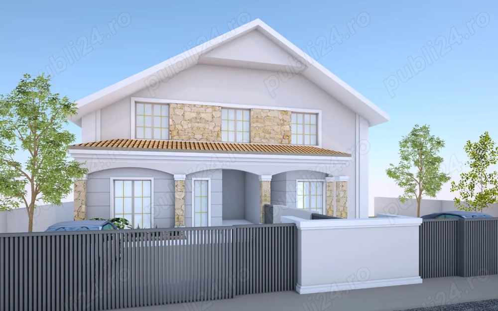 Casa superba, spatioasa in centrul Giarmatei, design deosebit, duplex