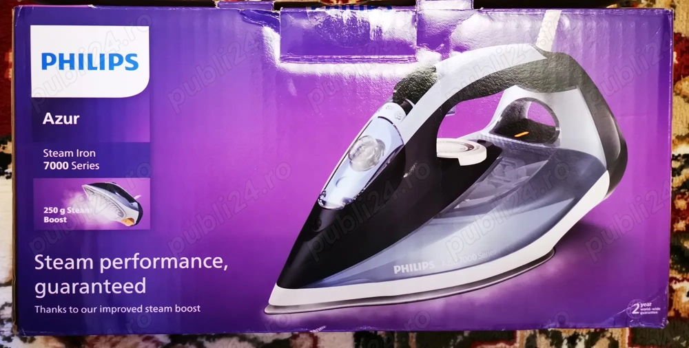 Vand fier de calcat nou nout PHILIPS Azur 7000 Series
