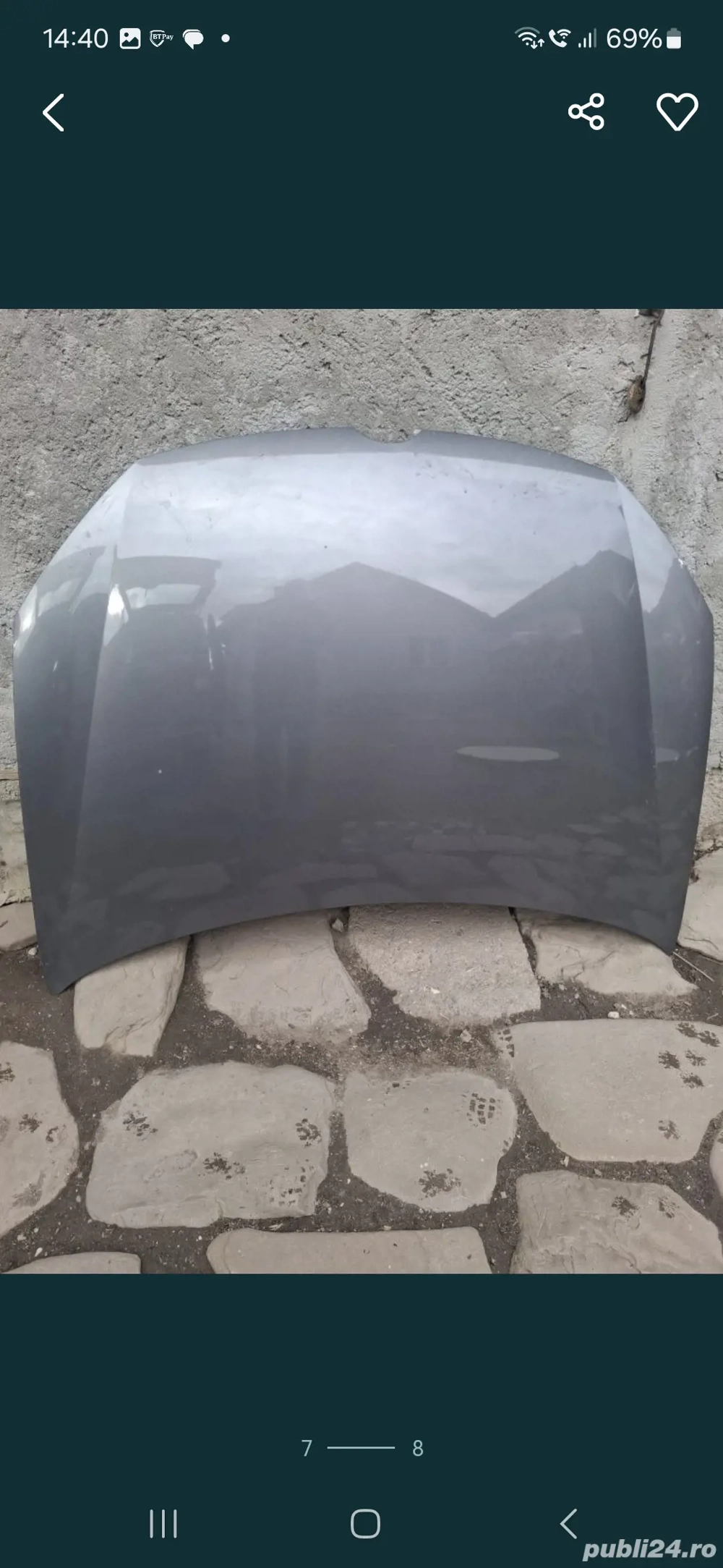 Capota /Aripa /Radiatoare  VW GOLF VI 2008-2013