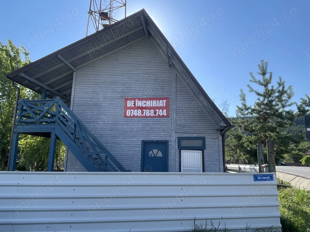 Inchiriere teren cu hala si birouri  Tulnici
