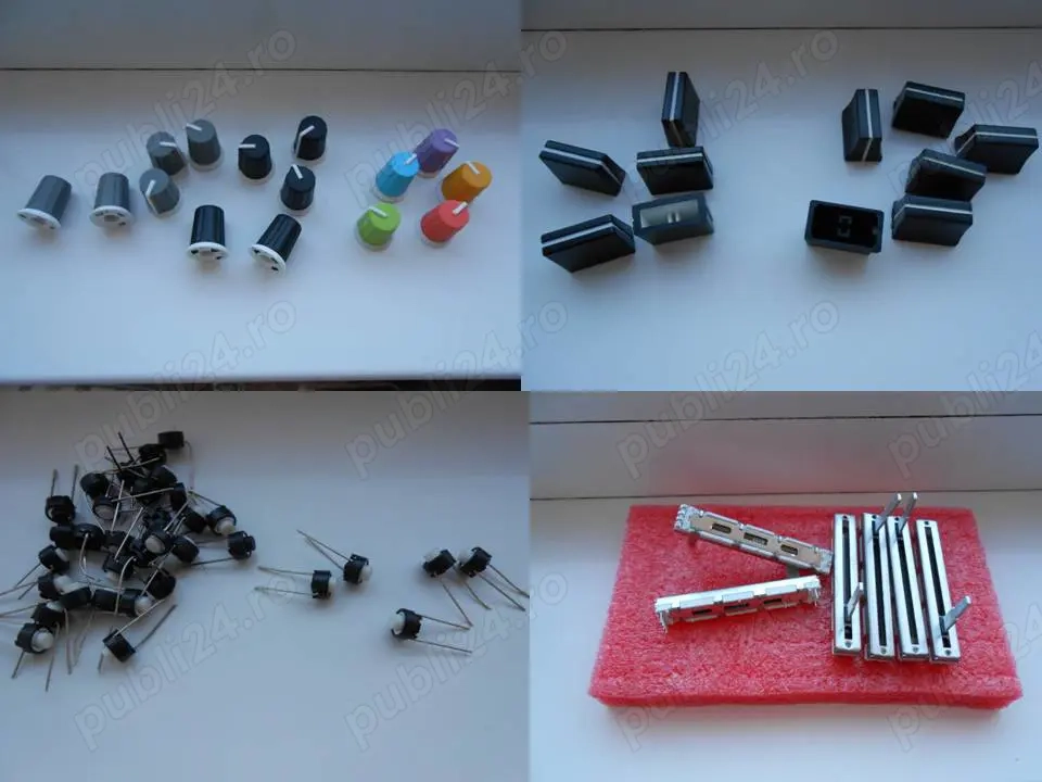Potentiometre,butoane, mixer Pioneer DJM 800 etc,Cdj,Behringer,piese