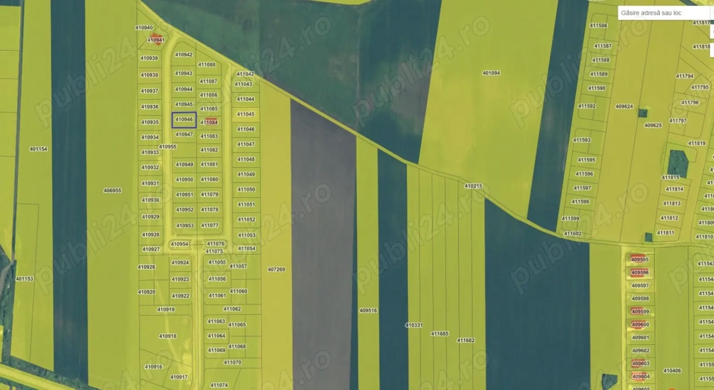 Vand teren pentru construit