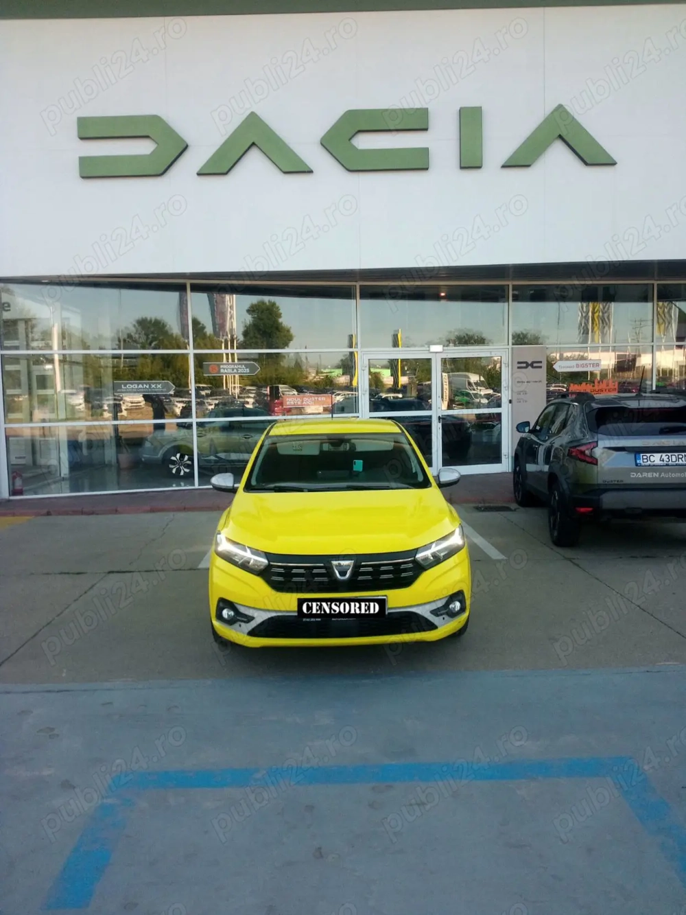 vand logan 2021 prestige cu gaz din fabrica