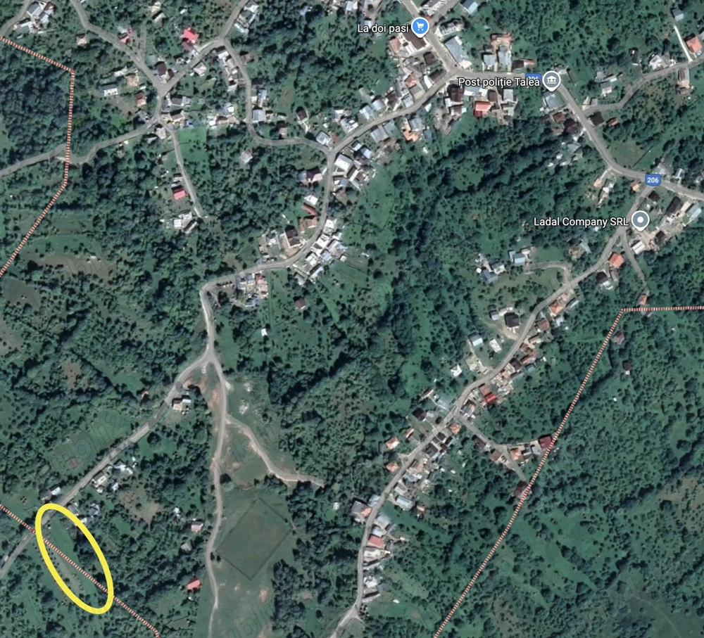 Vânzare teren intravilan în Talea, Prahova   2724 mp