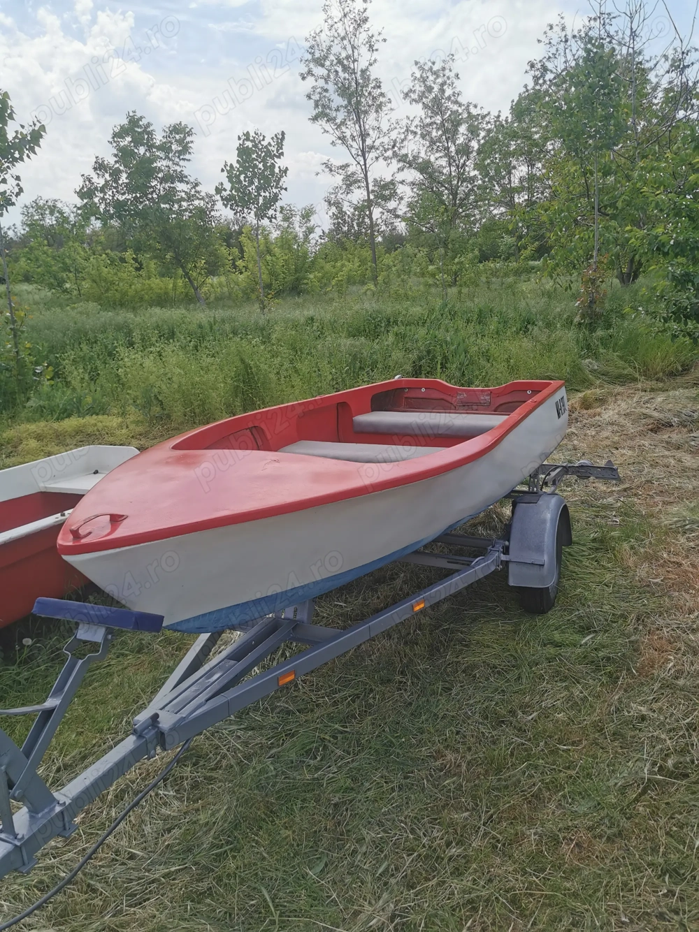 Barca fibra 3.65 m adusă acum Germania 