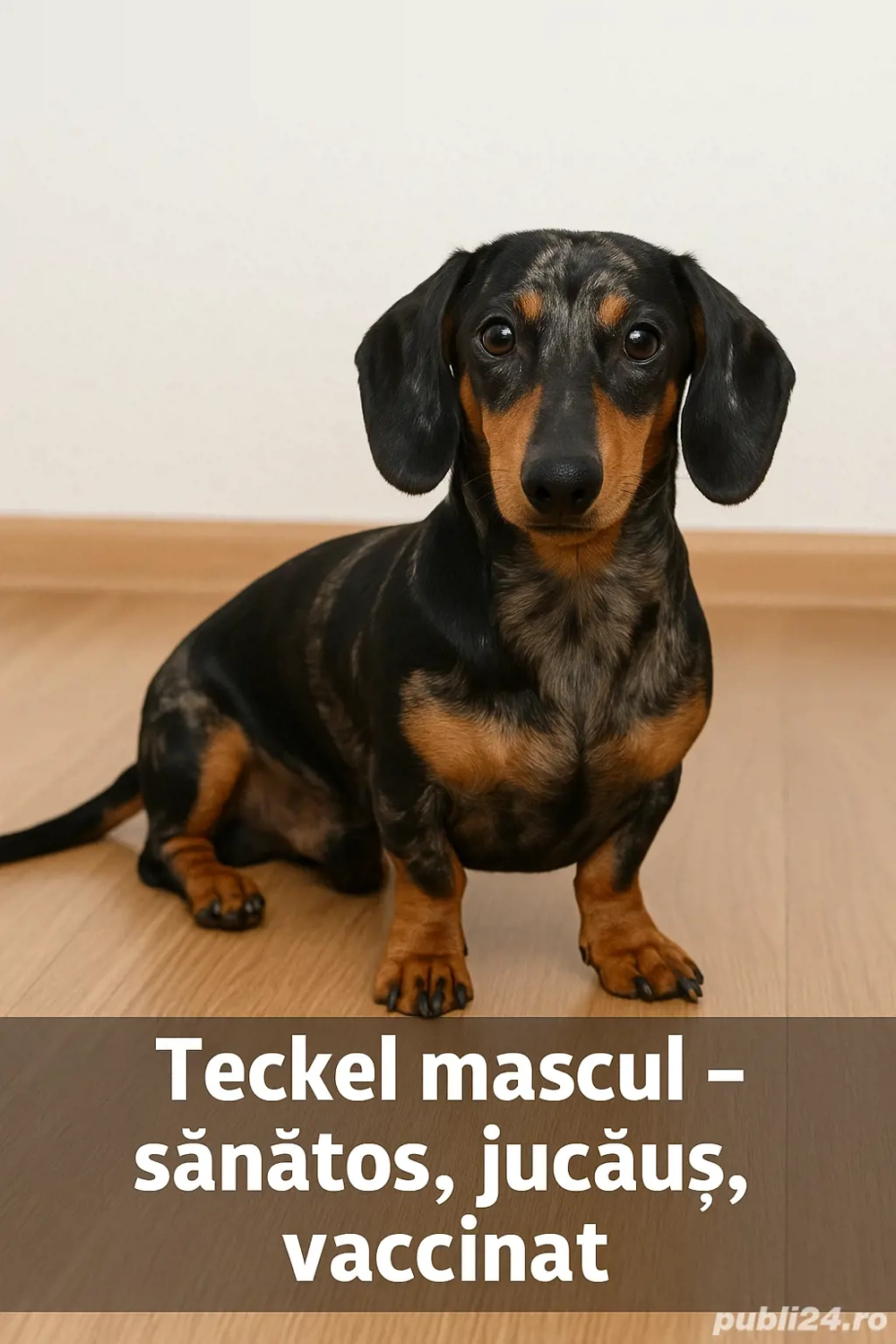 Teckel mascul, 2 ani, în căutare de familie iubitoare!