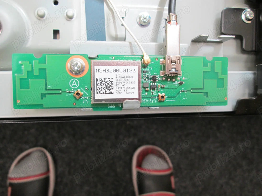 modul WIFI BT WLU5540B-D81 functional, recuperat dintr-un tv led Panasonic TX-58GXW804 functional