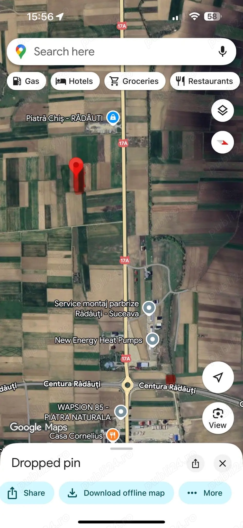 Vând teren în Rădăuți 