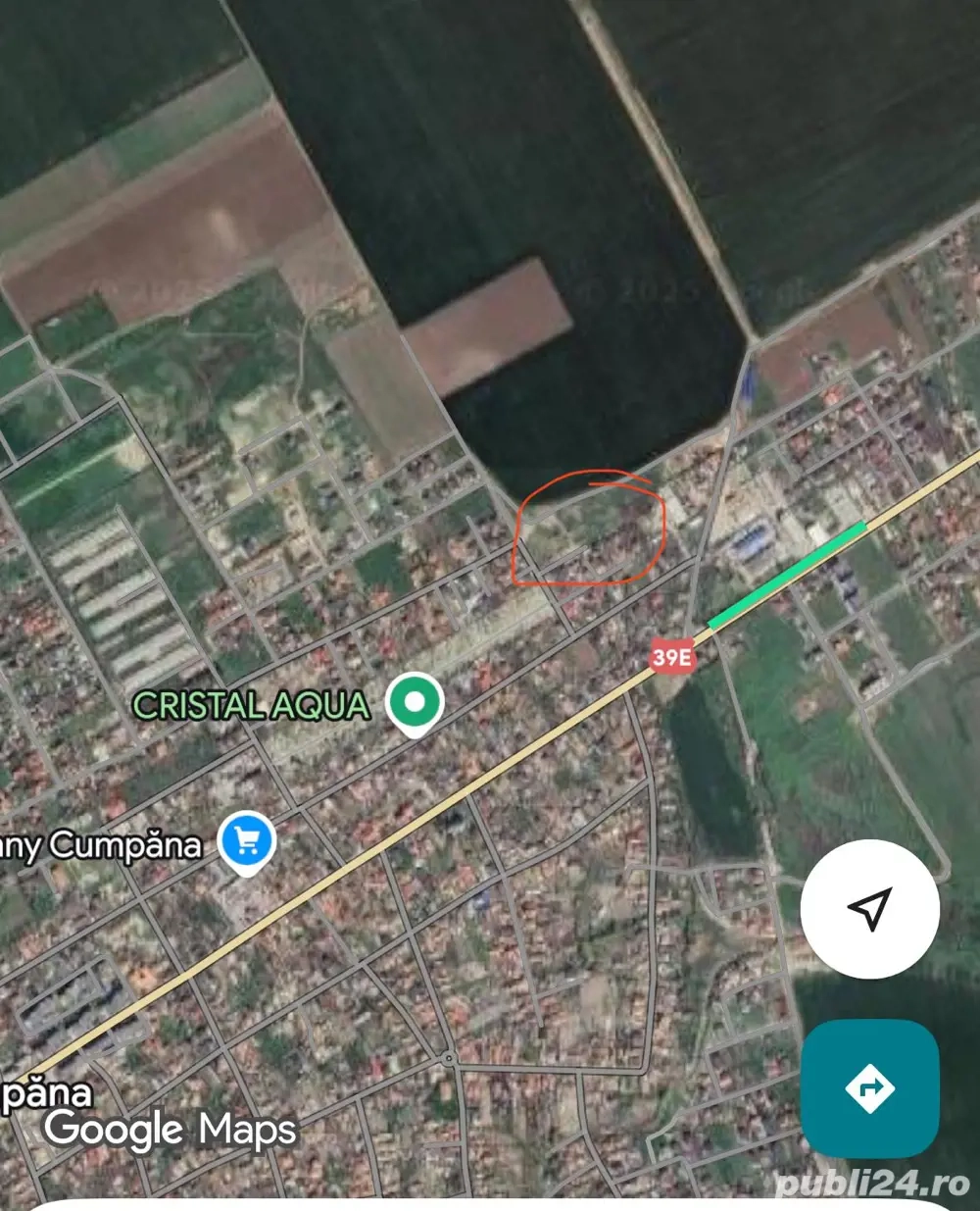 URGENT vand teren intravilan Cumpana