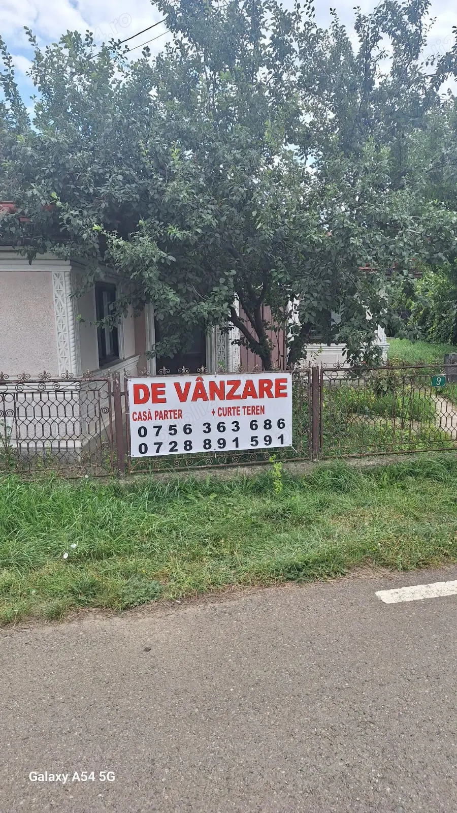 Vand loc de casa Trifesti