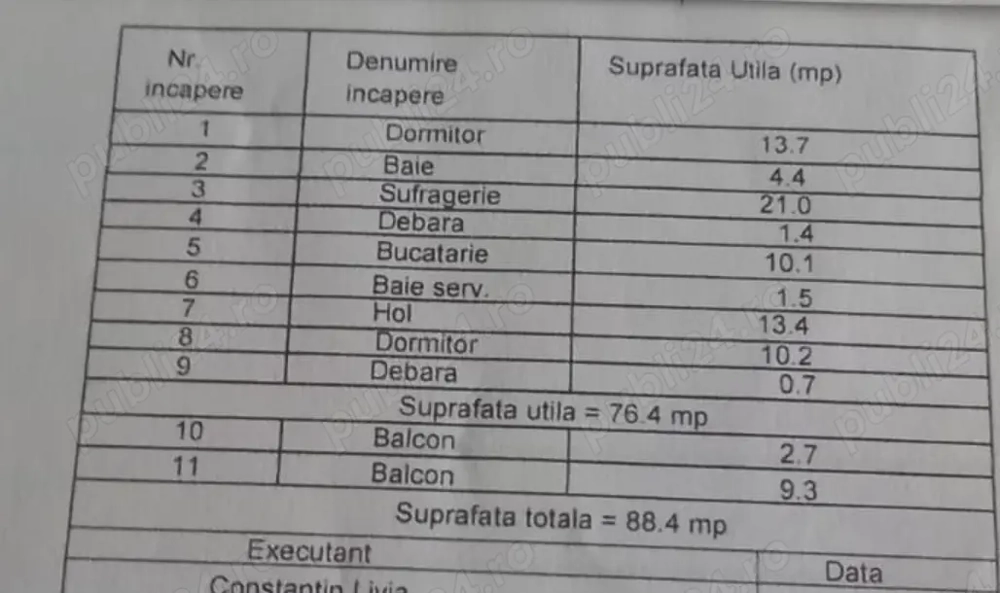 Ap 3 camere, T2, Bd Independentei, Tr Mag