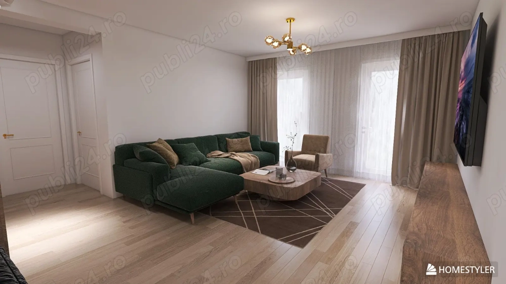 Apartament cu 2 camere, balcon si POD - locuire sau investitie - randament chirie cu istoric