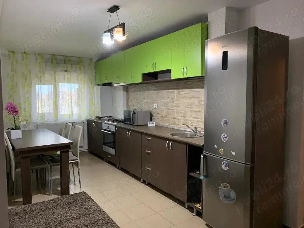 Apartament CU 2 CAMERE mobilat si utilat cemtrala proprie - Zona Soarelui