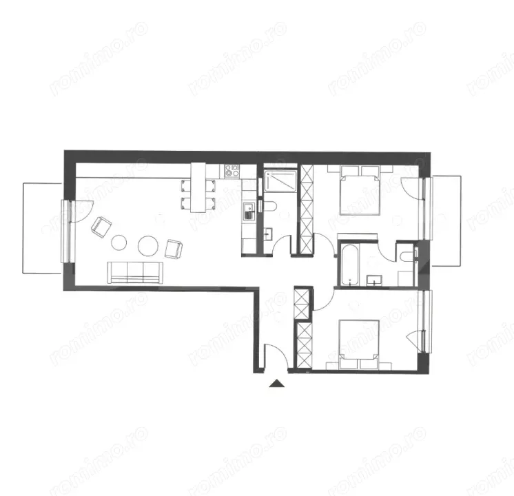 Comision 0 ! Somesului 15 | 3 camere Finisat | Semicentral | 85 mp