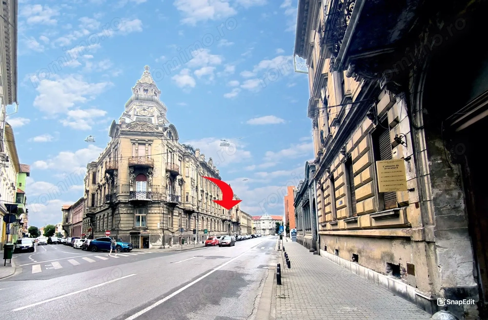 Spatiu birou 2 camere, ultracentral Horia, Palatul Szántay, etaj 1