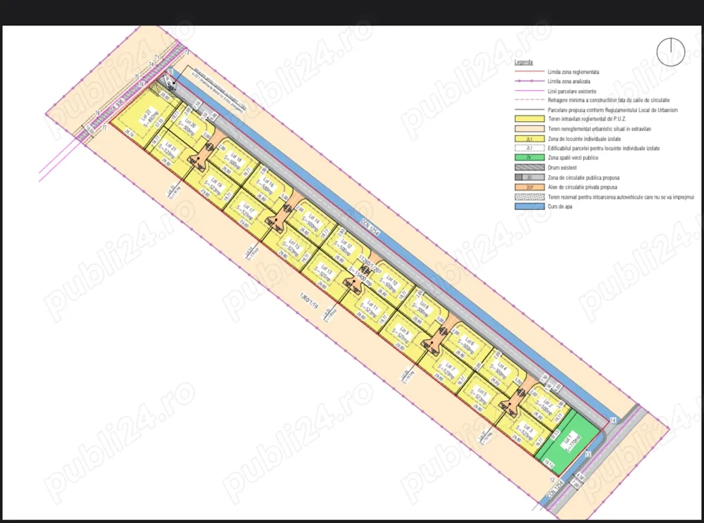 Parcele de 500 mp de vânzare în Hălchiu   Zonă în plină dezvoltare!  Parcele de 500 mp de vânzare în Hălchiu   Zonă în plină dezvoltare!