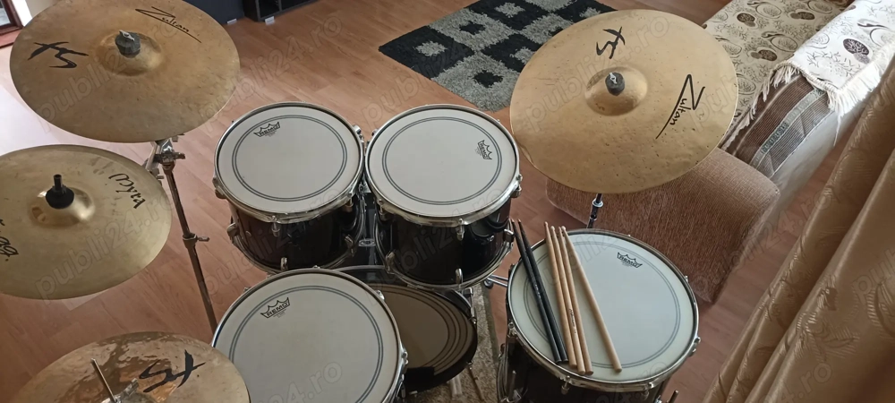 Tobe Drum Craft, fete Remo, cinele hand made Zultan