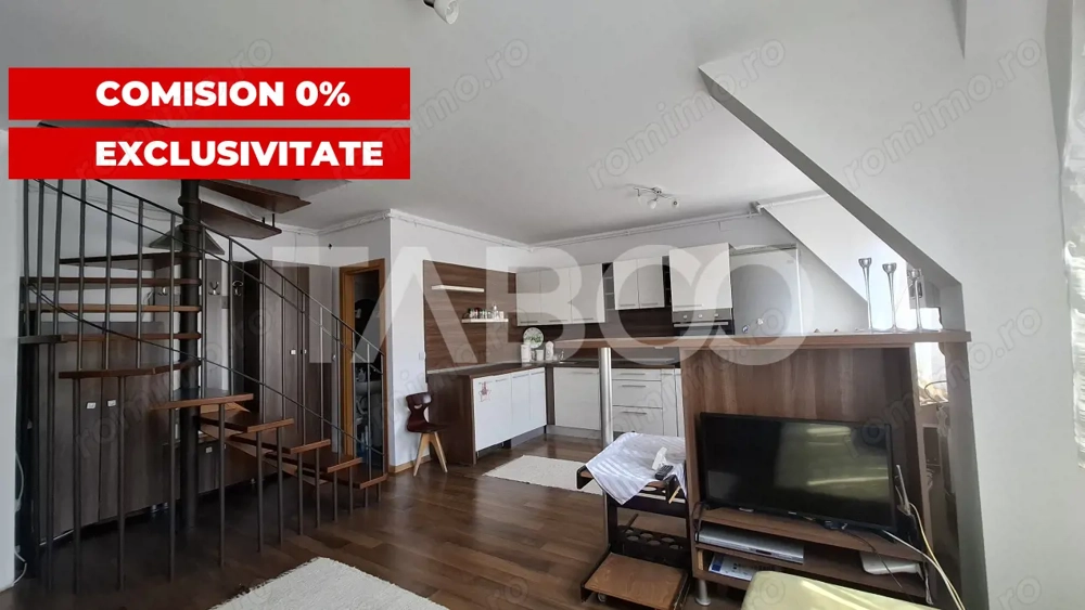 Apartament de vanzare 4 camere decomandat 74 mpu Valea Aurie Sibiu