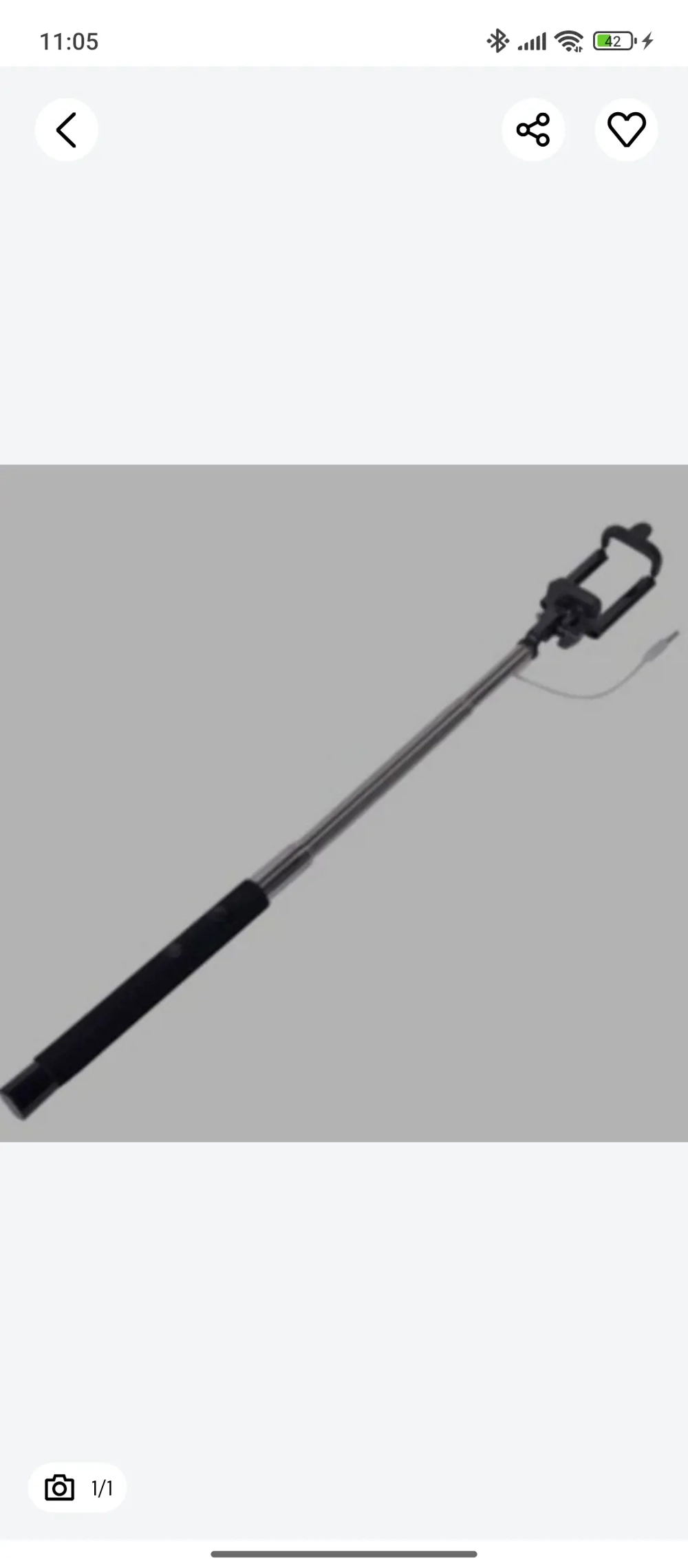 selphi stick cu jack 3.5 si buton pozare