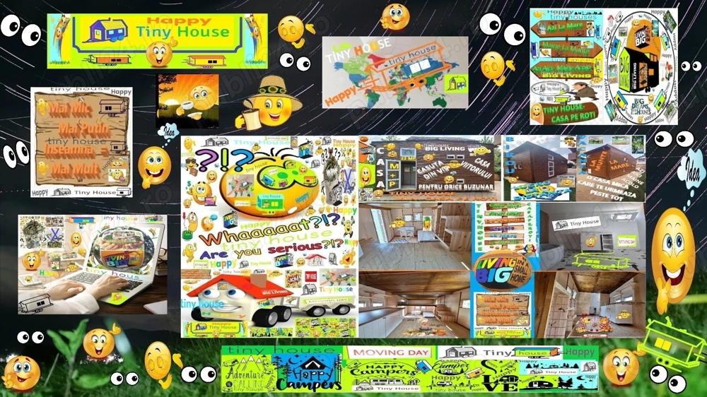 Tiny House -Rulota-Mini Casa Mobila  Pe Roti -Casa de Vacanta-Birou-Cazare-Locuinta-Afaceri Mobile
